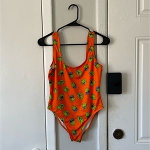 Reptar Rugrats Nickelodeon Bodysuit Swimsuit
